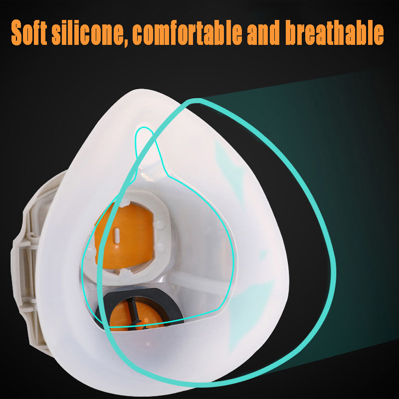 Silicone Dust-proof Gas Mask R – Respirator Half Face recenzja i cena