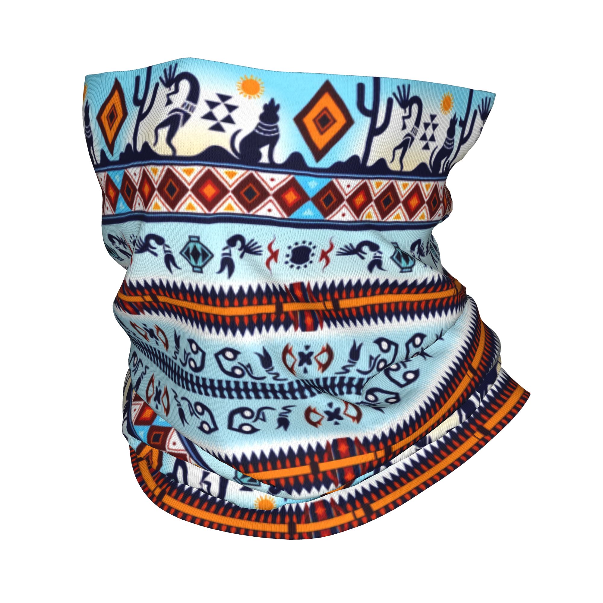 Custom Kokopelli Hohokam Treas – Neck Gaiter Face Cover recenzja i cena
