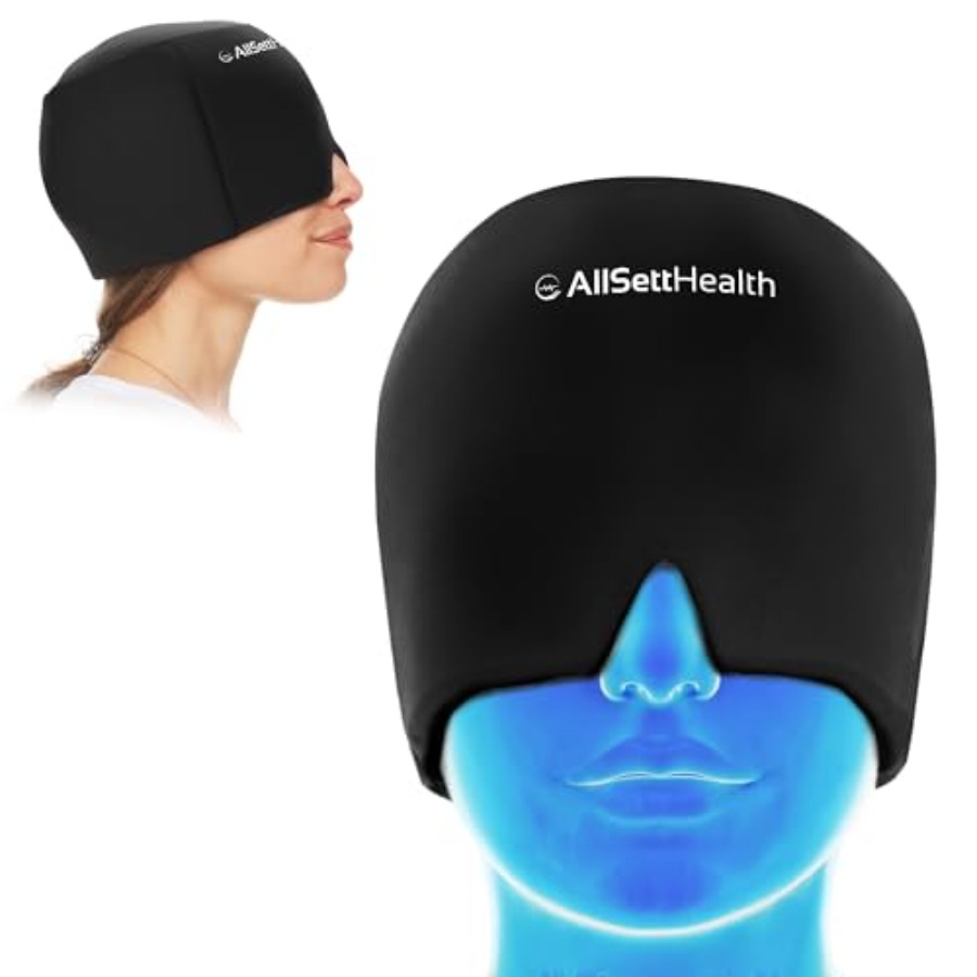 Migraine Relief Cap Ice Head W – Black Face Mask Pack recenzja i cena