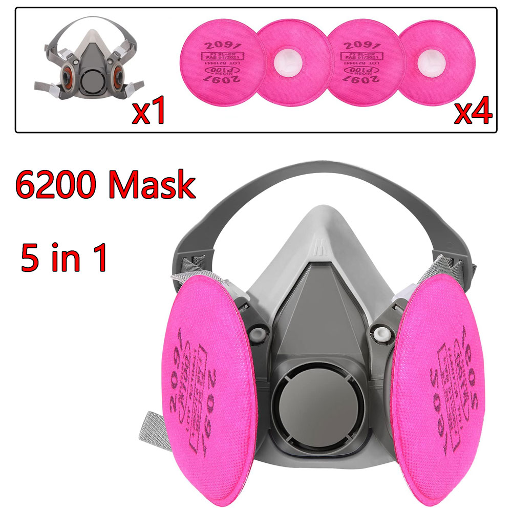 Gas Mask 6200 Set Vehicle Pain – Face Mask Storage Box recenzja i cena