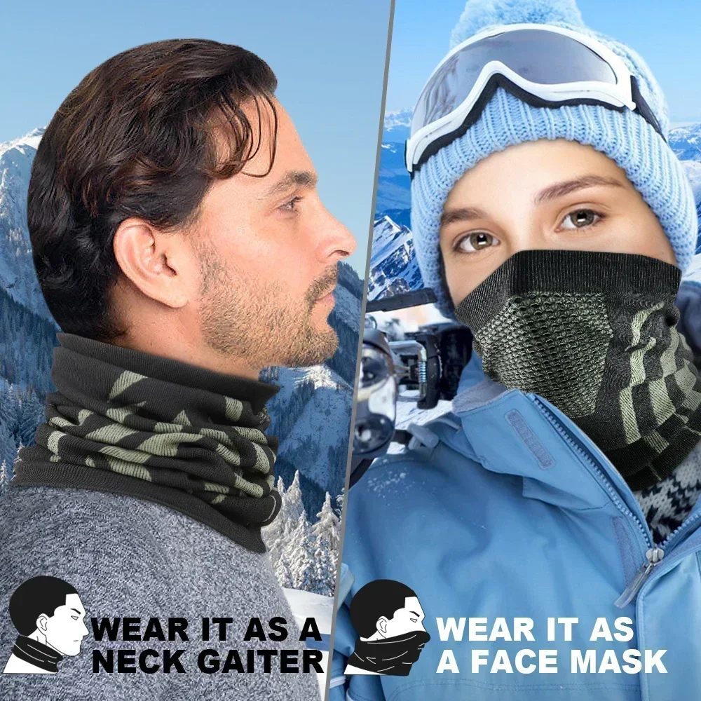 Winter Ring Tube Soft Bandana  – Neck Gaiter Face Cover recenzja i cena